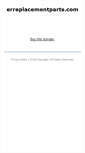 Mobile Screenshot of erreplacementparts.com